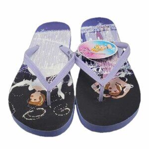 Disney Princess Cinderella flip flops. BNWT